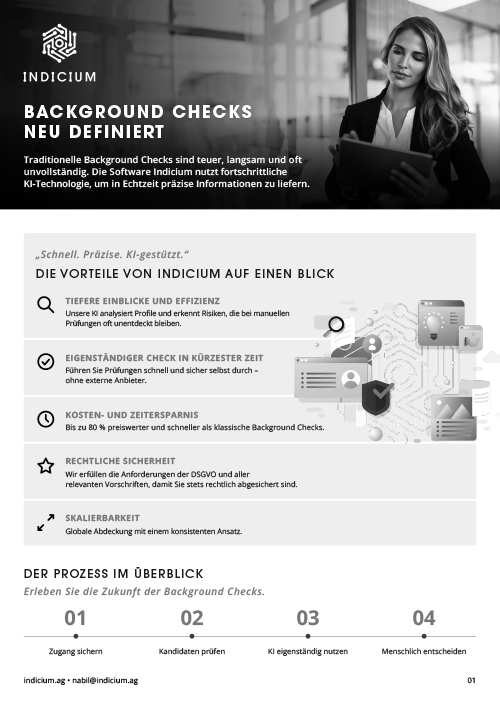 Opportunität Indicium